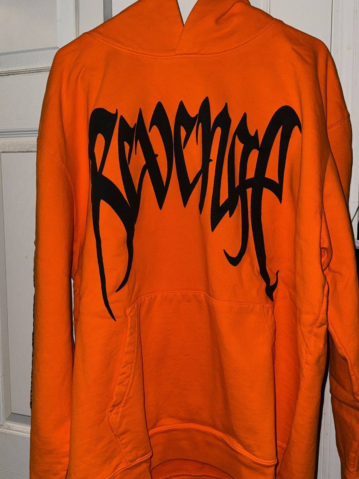 image of Revenge Demon Archive Orange Hoodie, Men's (Size 2XL)