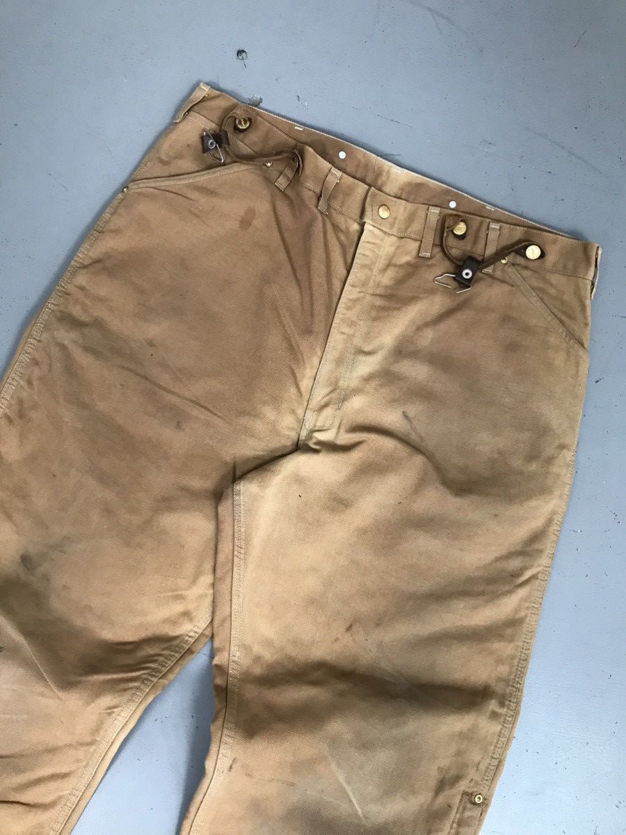 Carhartt × Vintage Rare 90’s Carhartt Qulit Lined Denim Size US 42 / EU 58 - 4 Thumbnail