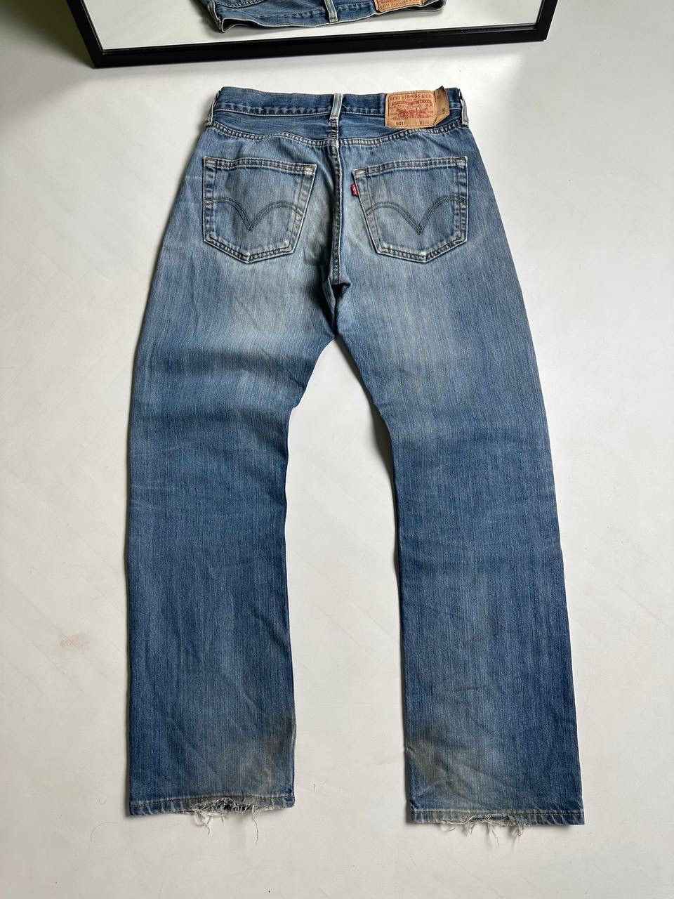 Levi's 90s Vintage Levis Wide USA Super baggy Jean Size US 31 - 1 Thumbnail