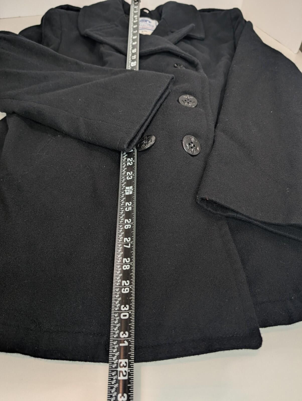 Dsptch DSCP Quarterdeck Women's Wool Navy Coat 18L Military USN Size XXL / US 16-18 / IT 52-54 - 9 Thumbnail