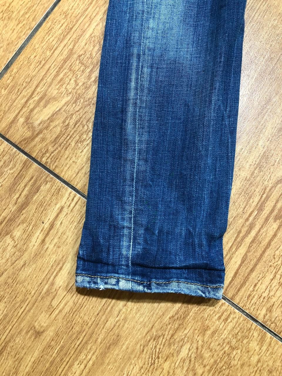 Dsquared2 DSQUARED2 SKINNY DAN Jeans Wash Denim Distressed Button Fly Size US 32 / EU 48 - 23 Thumbnail