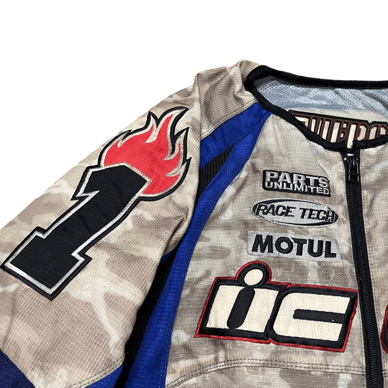 ICON Motorsports Vintage Icon Moto Racing Merc Stage Jacket with Padding Size US XL / EU 56 / 4 - 5 Thumbnail