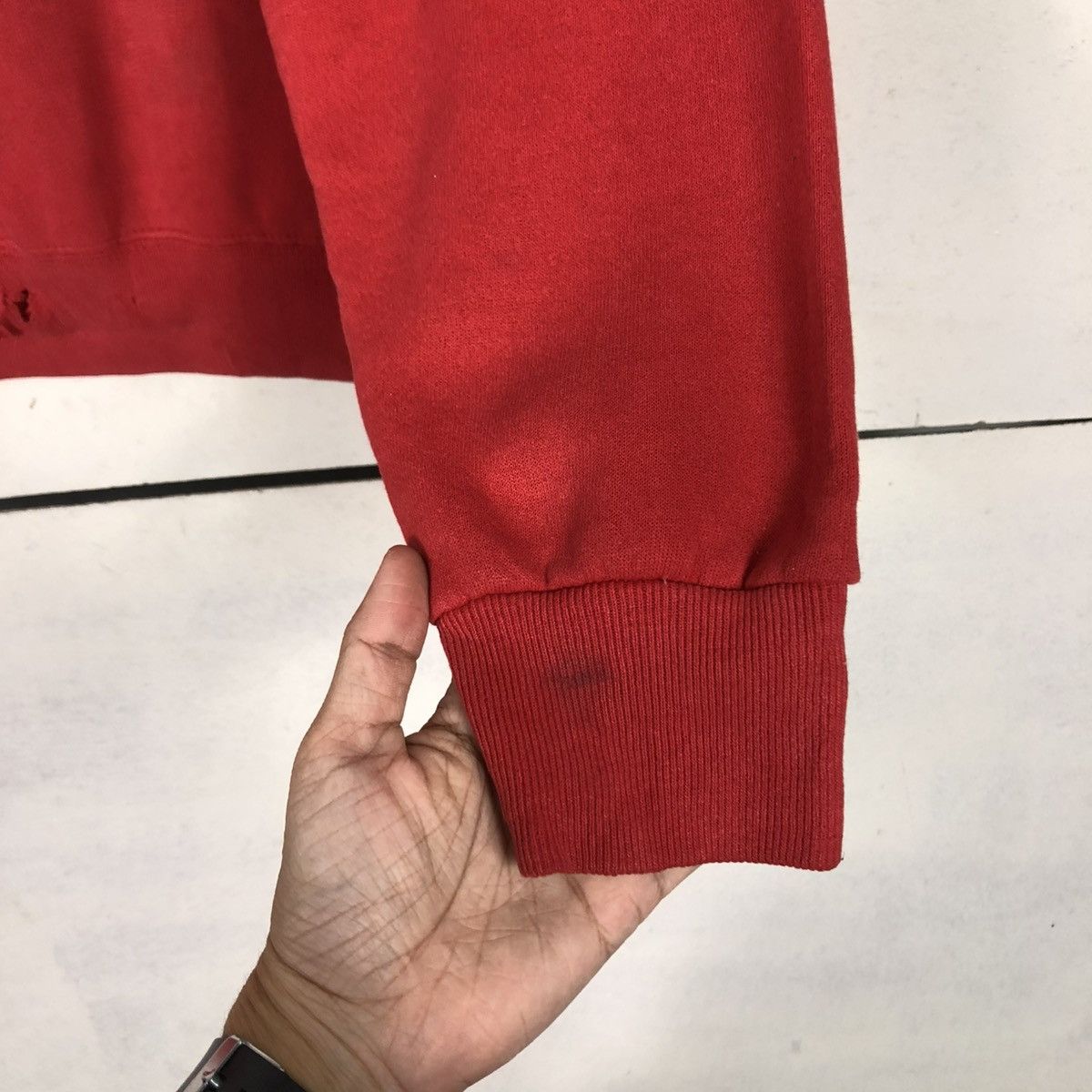 NBA 🔥VINTAGE CHICAGO BULLS SWEATSHIRT DISTRESSED DESIGN RARE Size US M / EU 48-50 / 2 - 16 Thumbnail