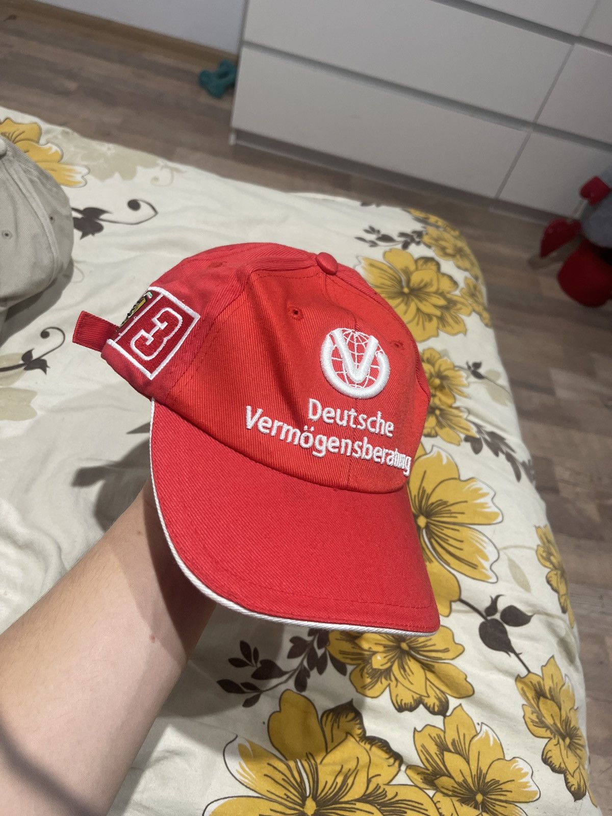 Ferrari Vintage hat formula f1 ferrari michael schumacher Size ONE SIZE - 1 Thumbnail
