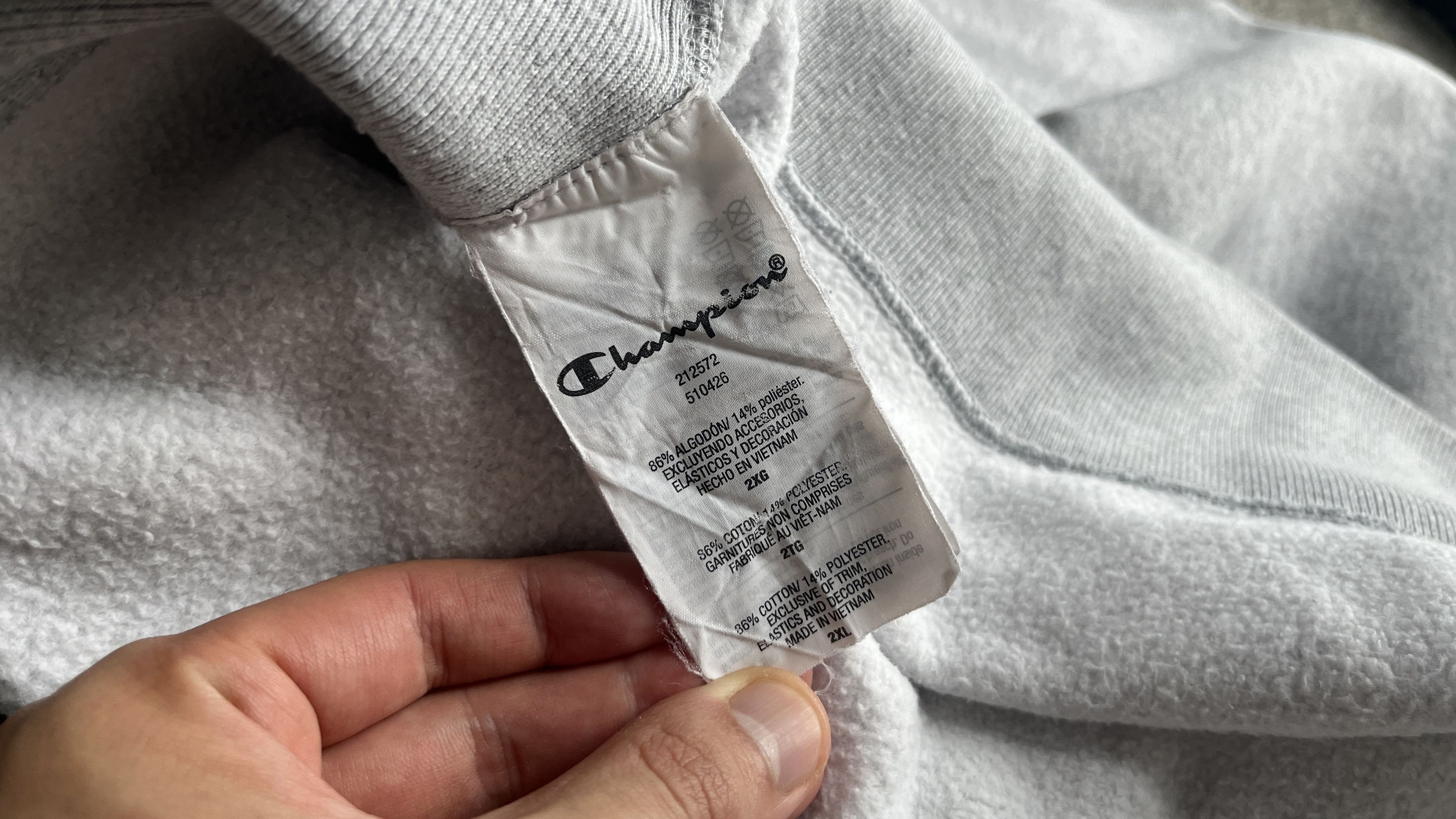 Champion Champion Reverse Weave Classic Crew Sweatshirts grey xxl Size US XXL / EU 58 / 5 - 12 Thumbnail
