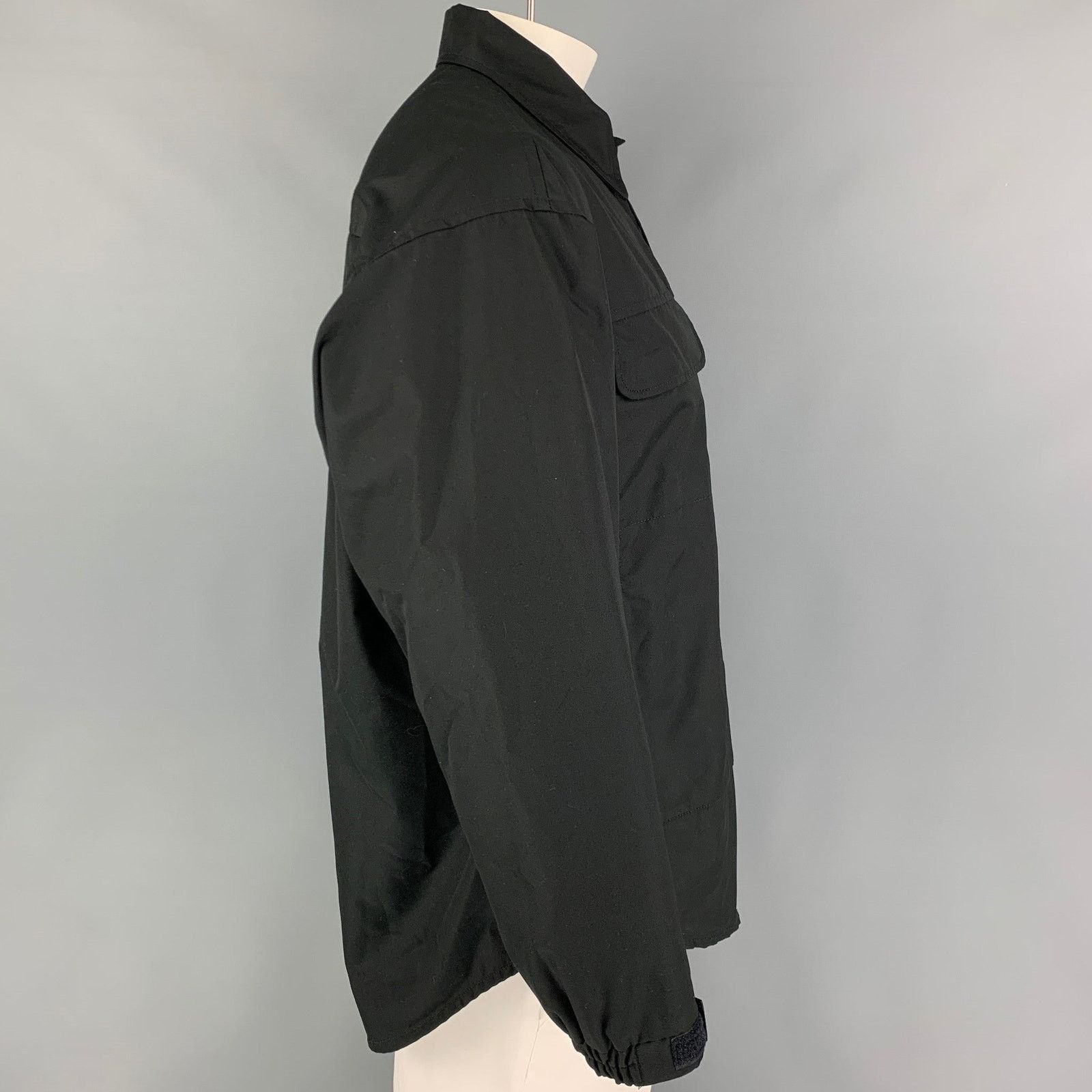 Wtaps WTAPS Size M Black Polyester Cotton Zip Jacket Size US M / EU 48-50 / 2 - 2 Thumbnail