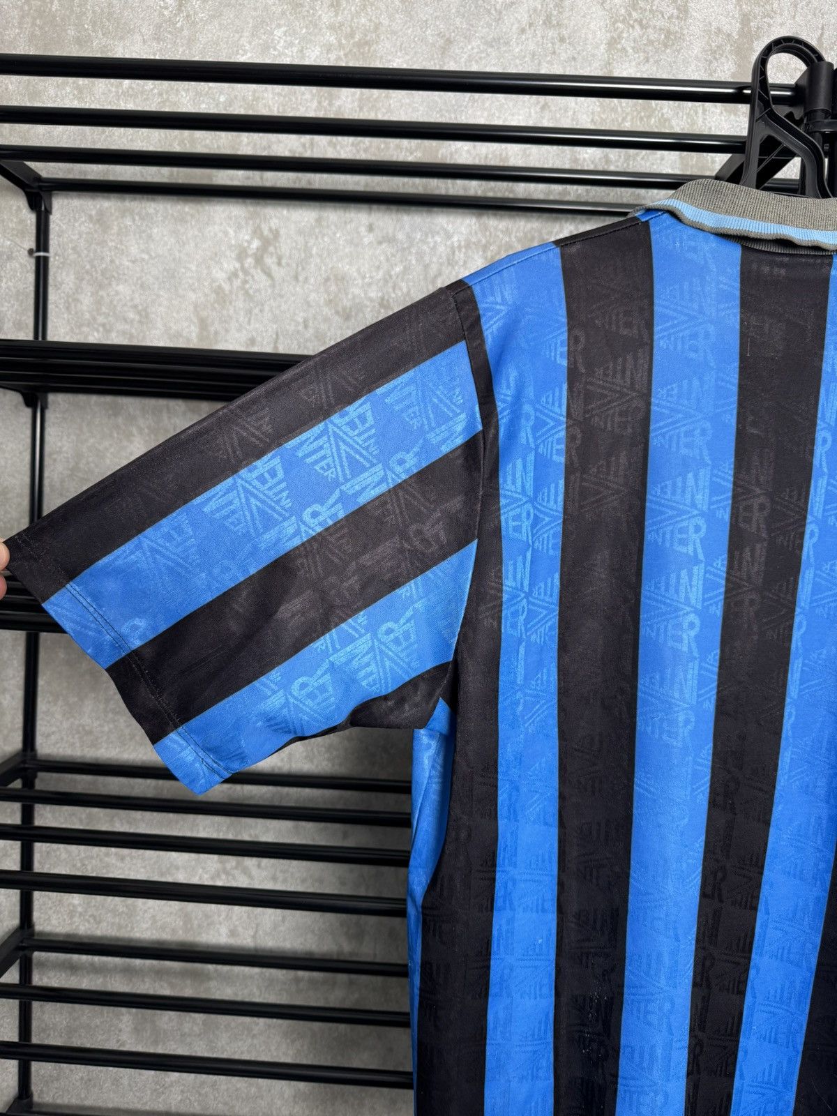 Umbro Vintage Inter Milan 1992-94 Home Umbro Jersey Shirt Size US L / EU 52-54 / 3 - 13 Thumbnail