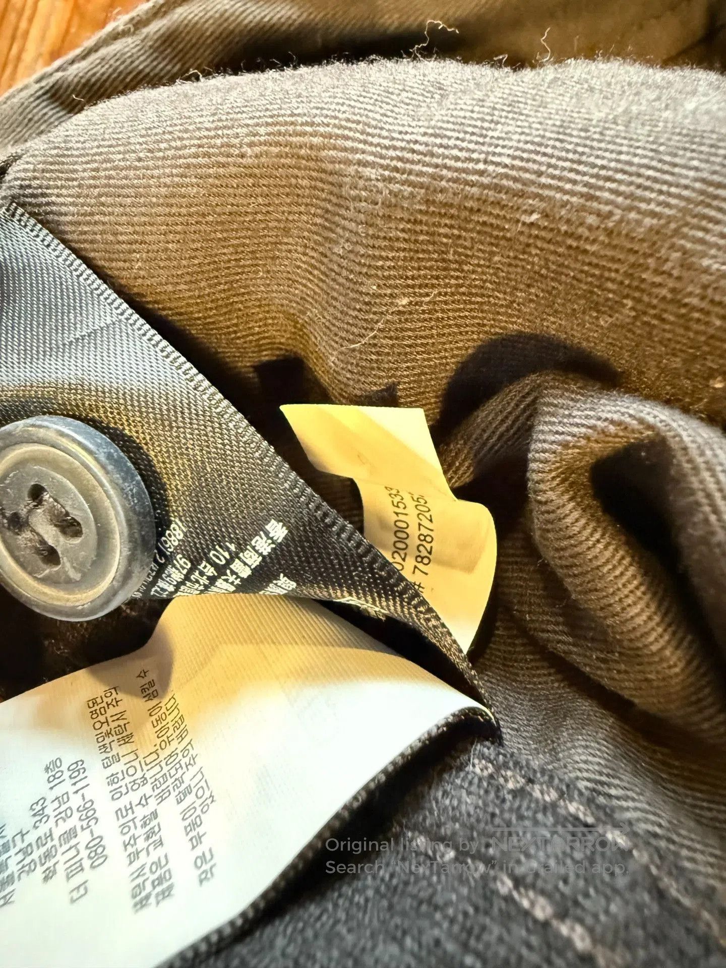RRL Ralph Lauren RRL Black Corduroy Work Pants. Size US 32 / EU 48 - 4 Thumbnail