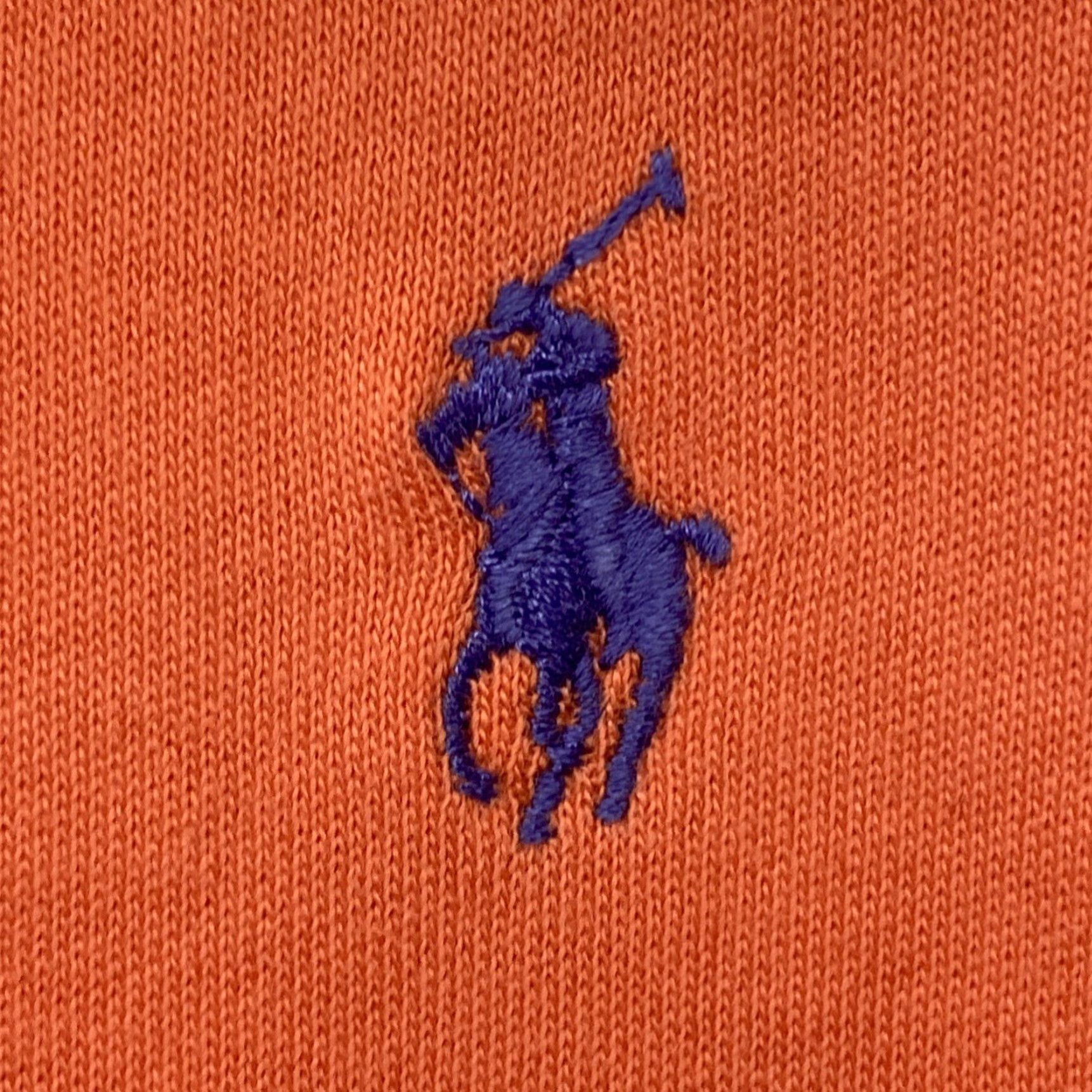 Ralph Lauren Polo By Ralph Lauren Mens Polo Shirt M Orange Light Fade Money 90s Mens Size US M / EU 48-50 / 2 - 6 Thumbnail