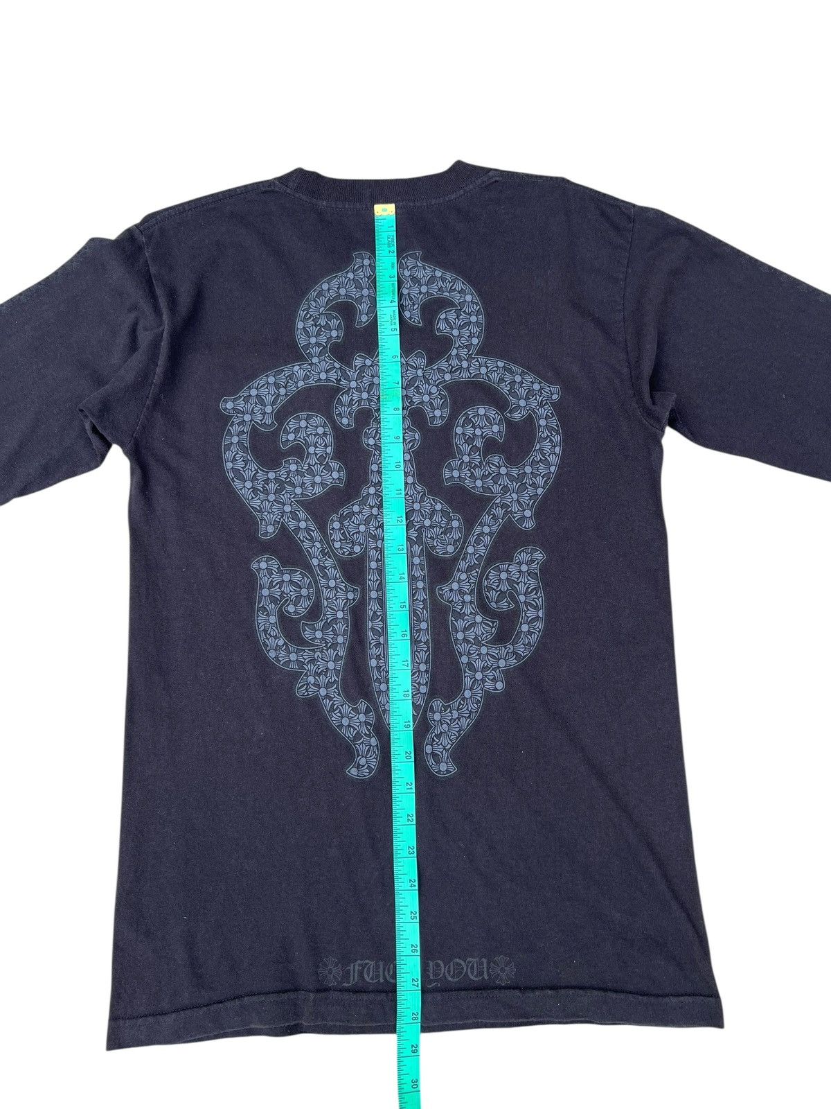 Chrome Hearts Vintage Chrome Hearts Dagger Long Sleeves t shirt Size US M / EU 48-50 / 2 - 19 Thumbnail