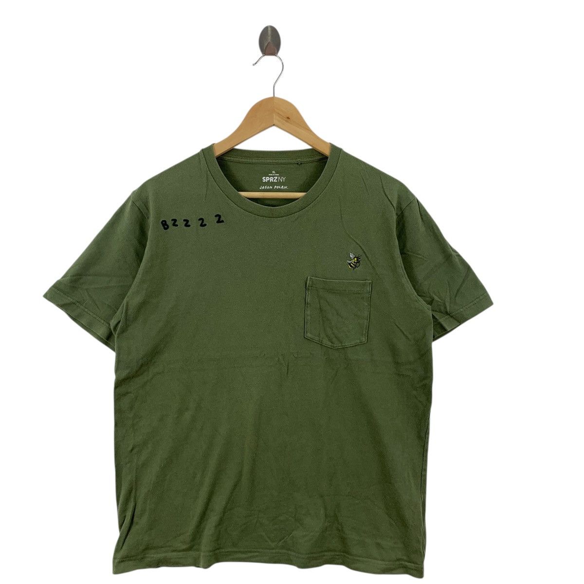Uniqlo JASON POLAN x UNIQLO Bzzz Flying Bee Artwork Tee Shirt Top Size US XL / EU 56 / 4 - 3 Thumbnail
