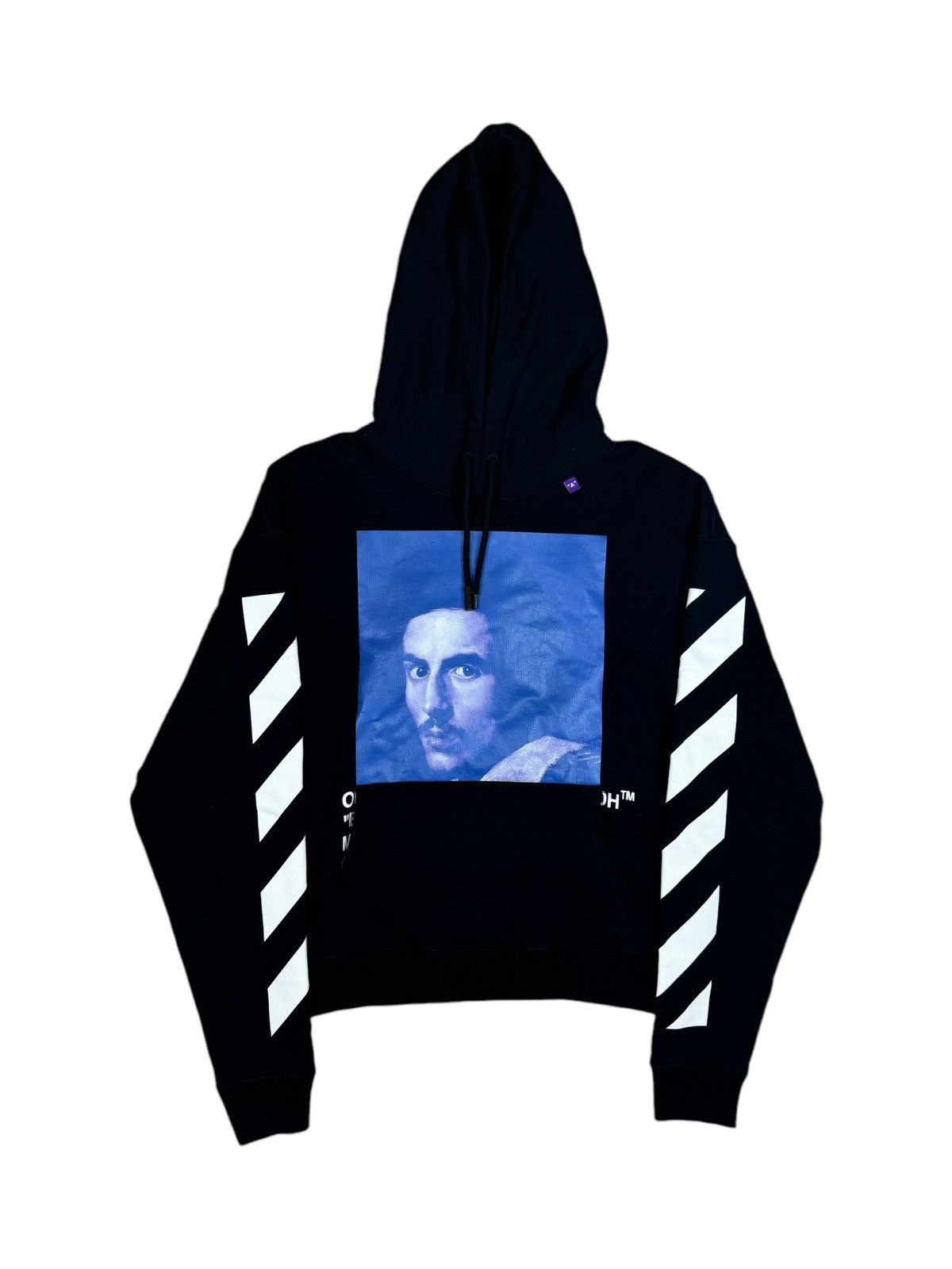 Off-White Off-White Bernini Diagonal Business Casual Pullover Hoodie Size US XS / EU 42 / 0 - 1 Thumbnail