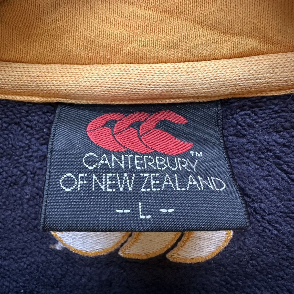 Canterbury of New Zealand CANTERBURY NEW ZEALAND ALL BLACK HALF ZIP SWEATSHIRT Size US L / EU 52-54 / 3 - 9 Thumbnail