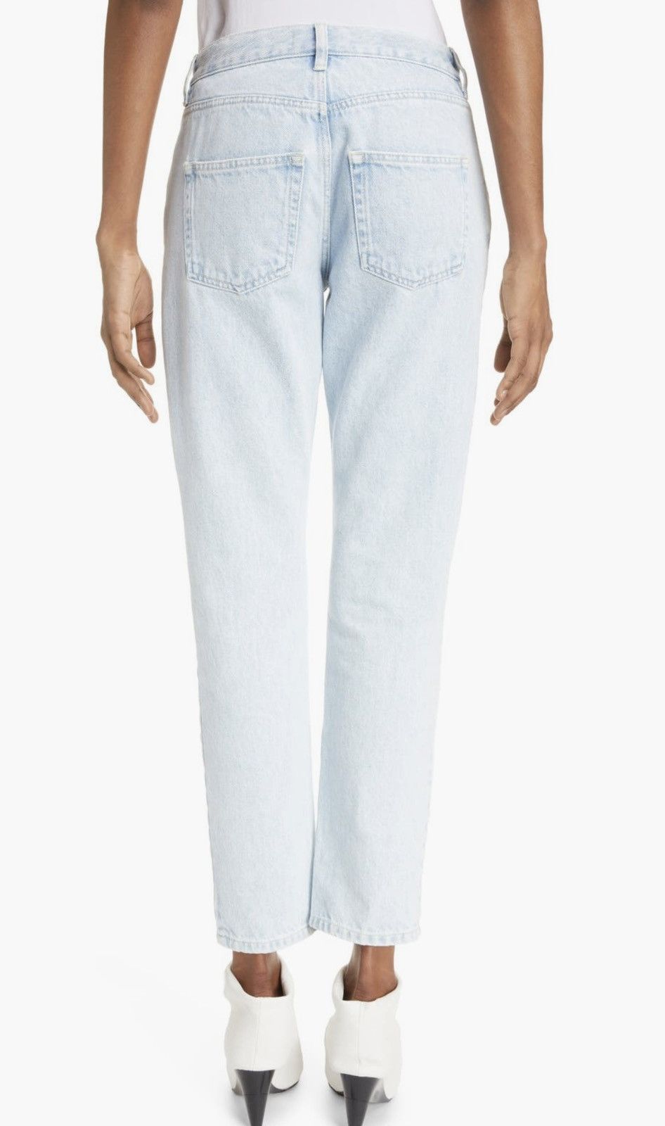 Isabel Marant ISABEL MARANT Vikira Rigid Crop Jeans In Light Blue Size 28" / US 6 / IT 42 - 2 Thumbnail