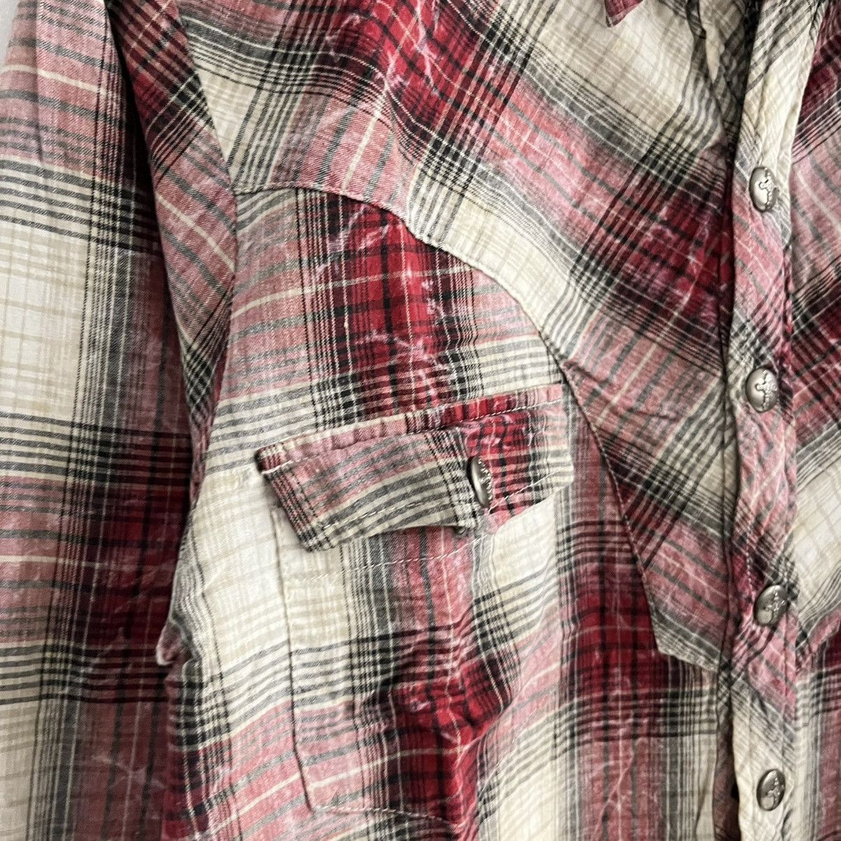 In The Attic In The Attic Western Fit Plaid Button Up Size US S / EU 44-46 / 1 - 5 Thumbnail