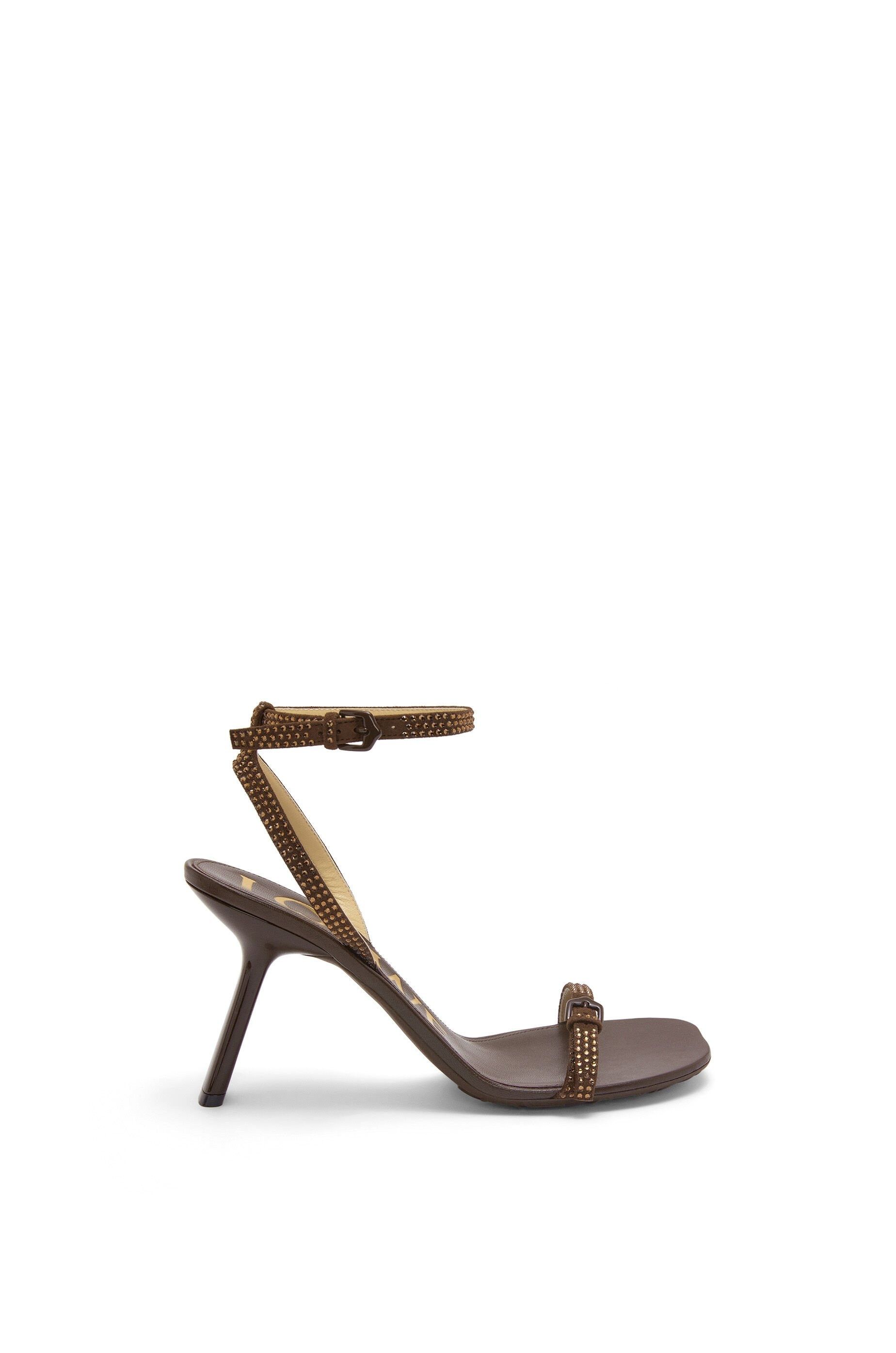 o1y1025 Sandals in Dark Brown