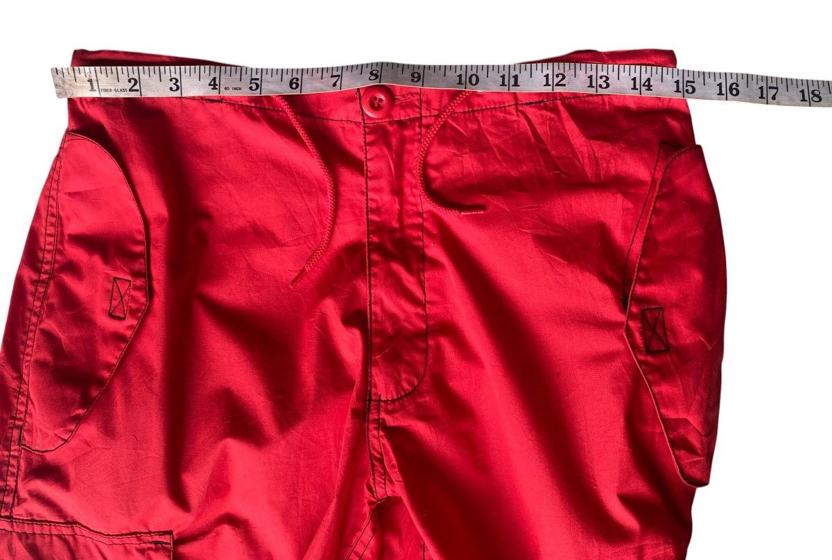 Japanese Brand Y2k Vintage UFO Parachute Cargo Bondage Baggy Pant Size US 31 - 11 Thumbnail