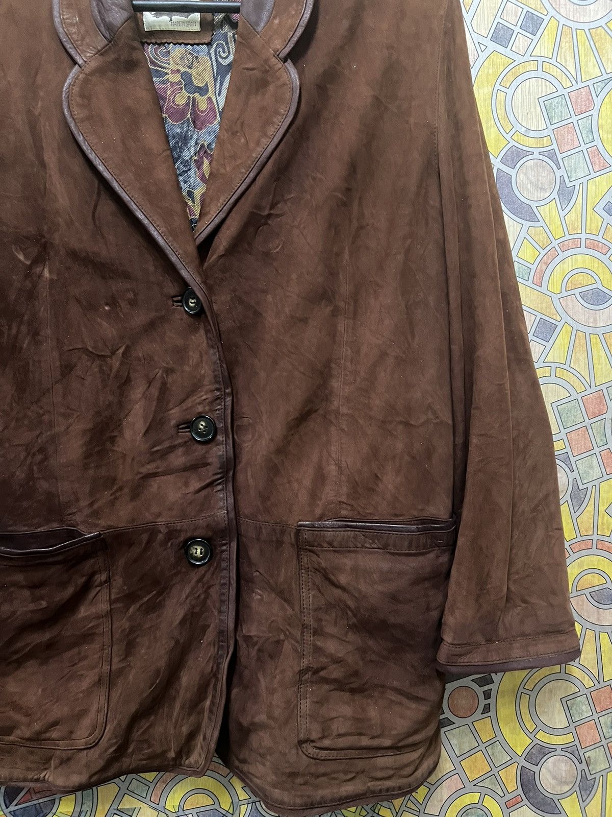 Leather ACSA VERY RARE JACKET LEATHER FROM ESPANA Size US S / EU 44-46 / 1 - 19 Thumbnail