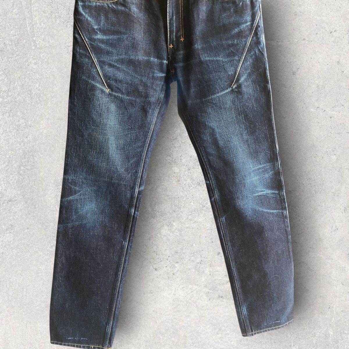 Number (N)ine Fall09 N(N) Raw Denim Size US 30 / EU 46 - 3 Thumbnail