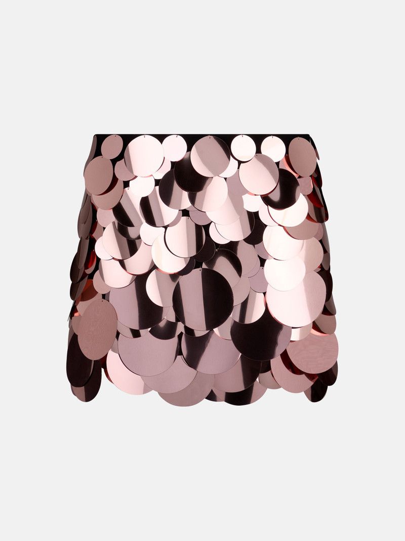 The Attico o1mle0526 Rue Sequin Mini Skirt in Multicolor Size 28" / US 6 / IT 42 - 1 Thumbnail