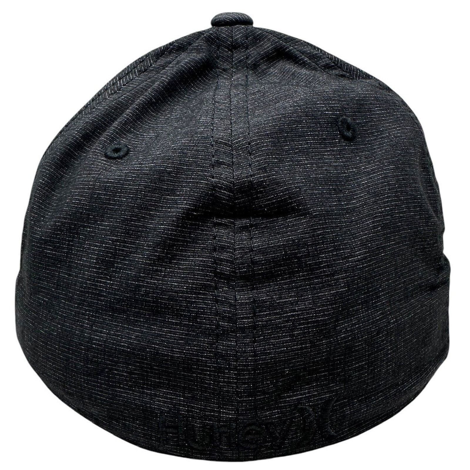 Hurley Hurley Men's Hat Black Texture Flex Fit Cap in S/M Size ONE SIZE - 3 Thumbnail