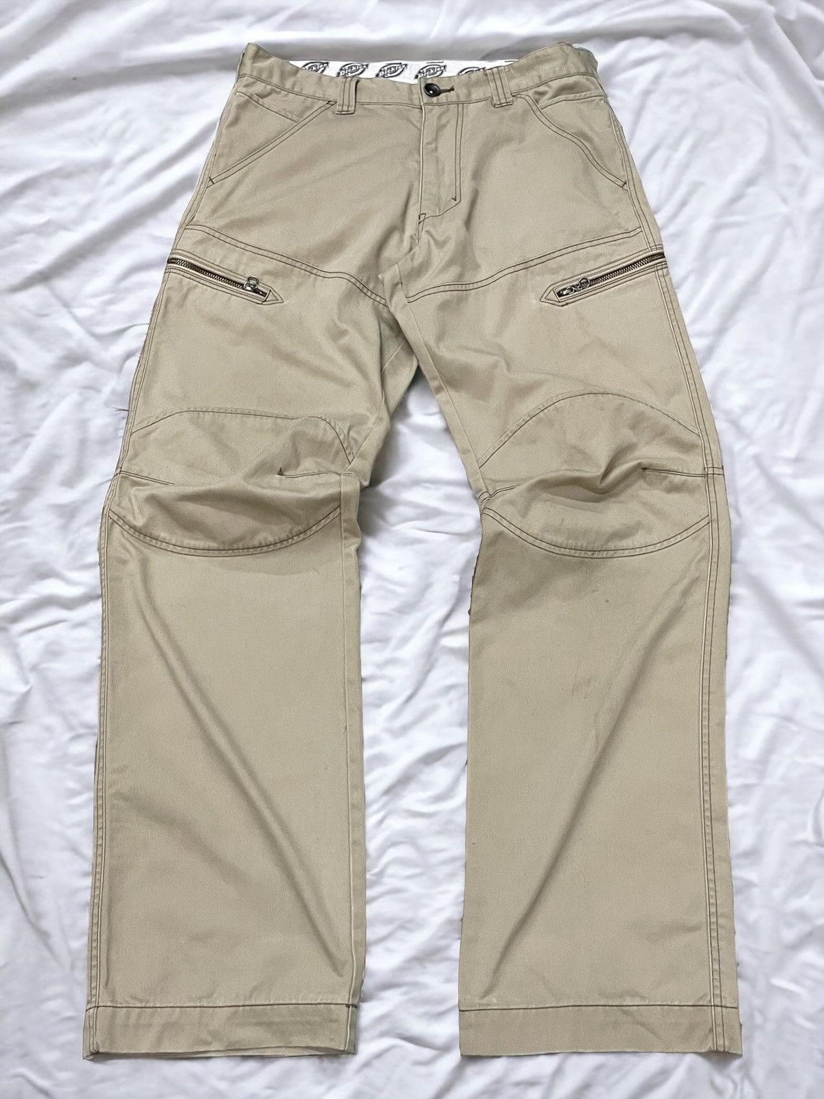 Vintage Dickies Cargo Zipper Kevlar Pants