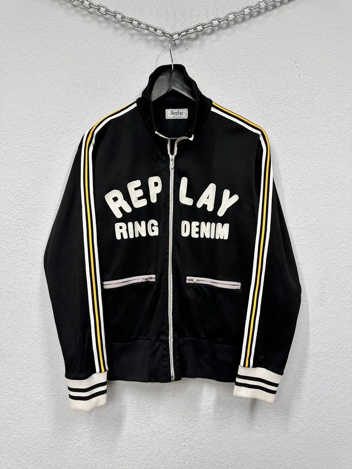 Replay Vintage Replay Zip Hoodie Rare LBG Casual Style Y2K Size US M / EU 48-50 / 2 - 1 Thumbnail
