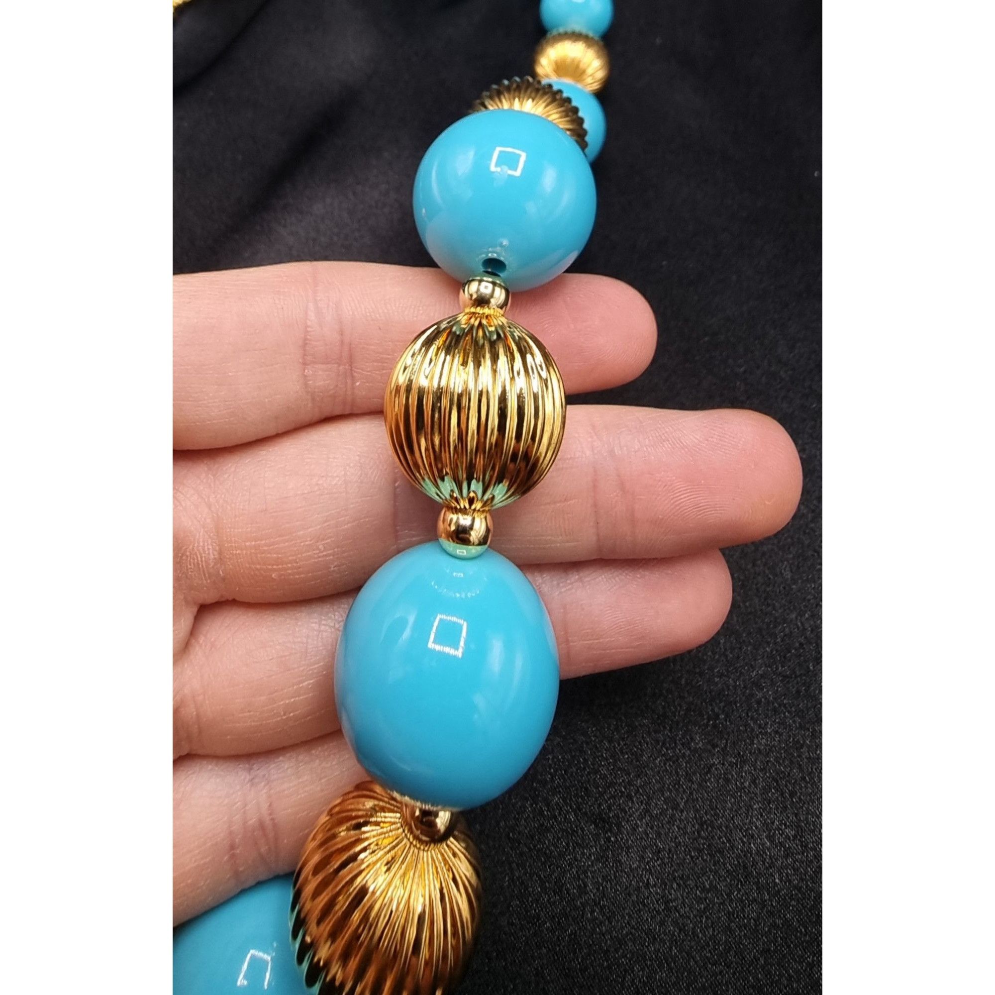 Joan Rivers Vintage Early 2000's Joan Rivers Signed Large Beaded Necklac Size ONE SIZE - 4 Thumbnail