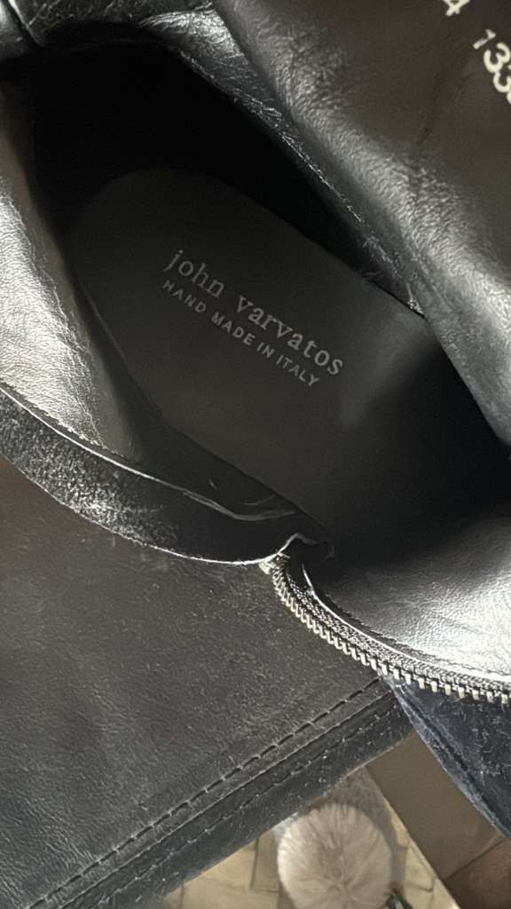 John Varvatos John Varvatos Amsterdam Zip Boot Midnight Velvet Size US 9 / EU 42 - 6 Thumbnail