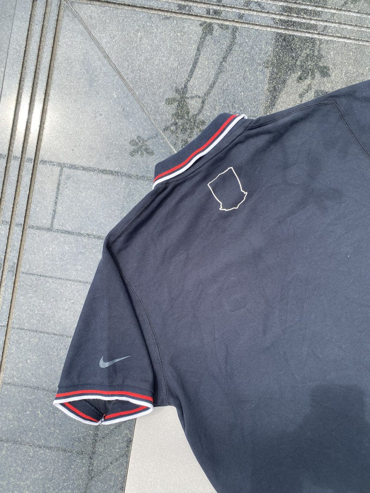 Nike × Vintage 90’s NIKE RARE WE ARE REDS MULTI LOGO Y2K RETRO POLO TEE Size US L / EU 52-54 / 3 - 7 Thumbnail