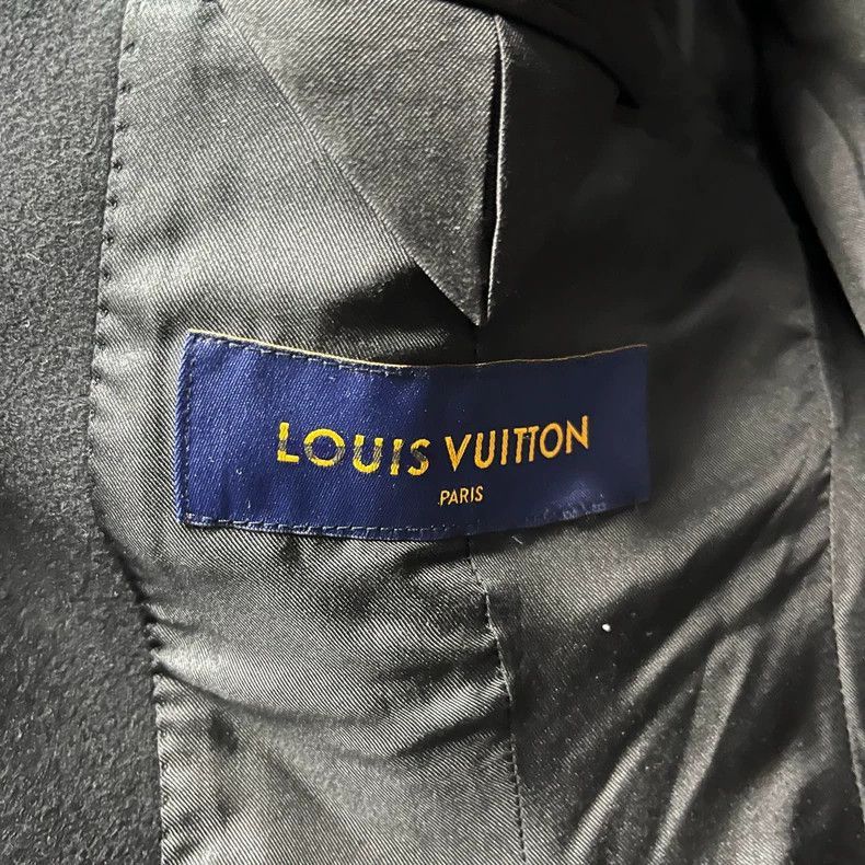 Louis Vuitton Louis Vuitton Louis Vuitton Black Single Button Suit Jacke Size US L / EU 52-54 / 3 - 4 Thumbnail