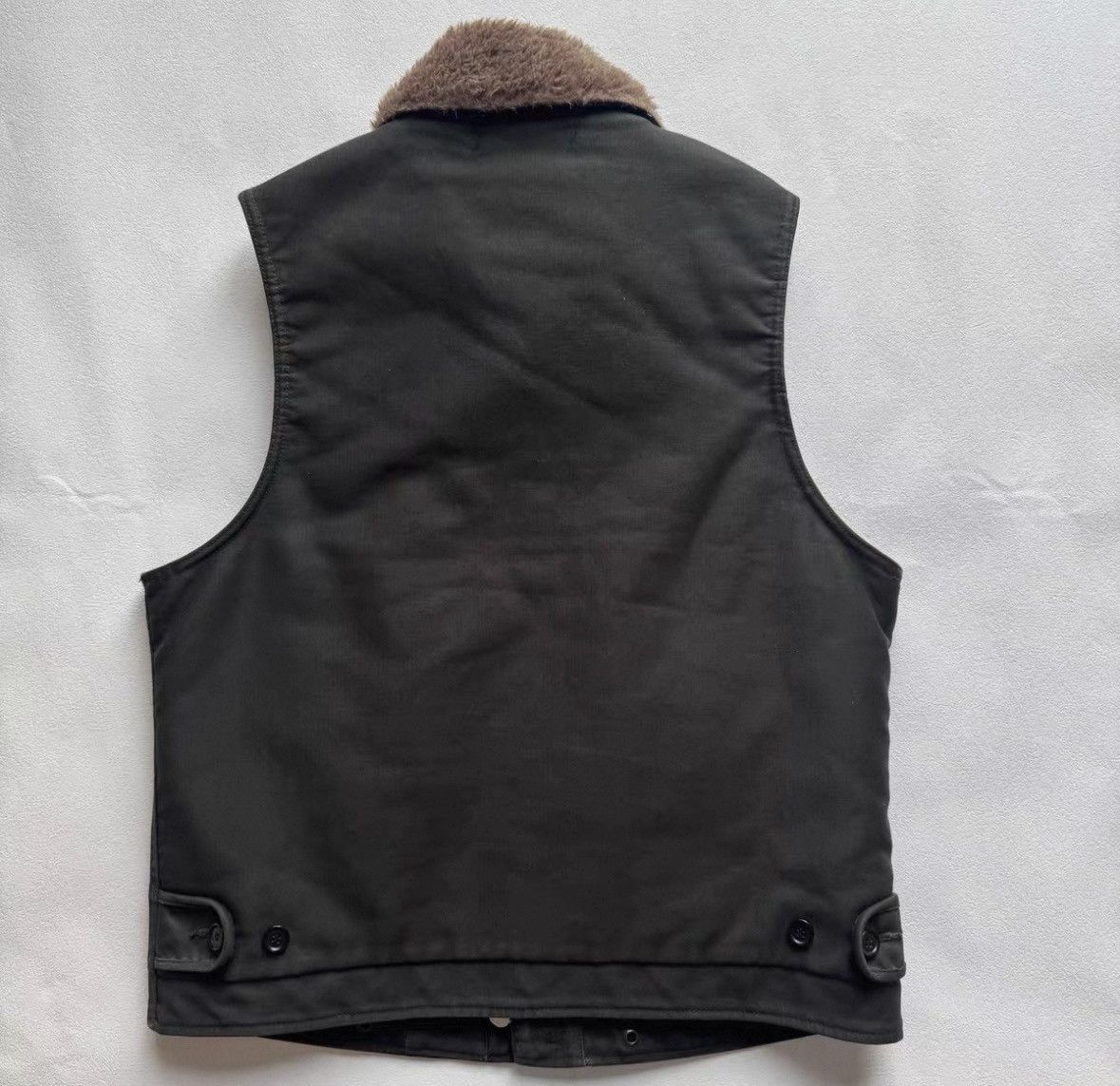 Iron Heart Iron Heart IHV-41 N-1 alpaca wool warm deck vest made in J Size US M / EU 48-50 / 2 - 2 Thumbnail