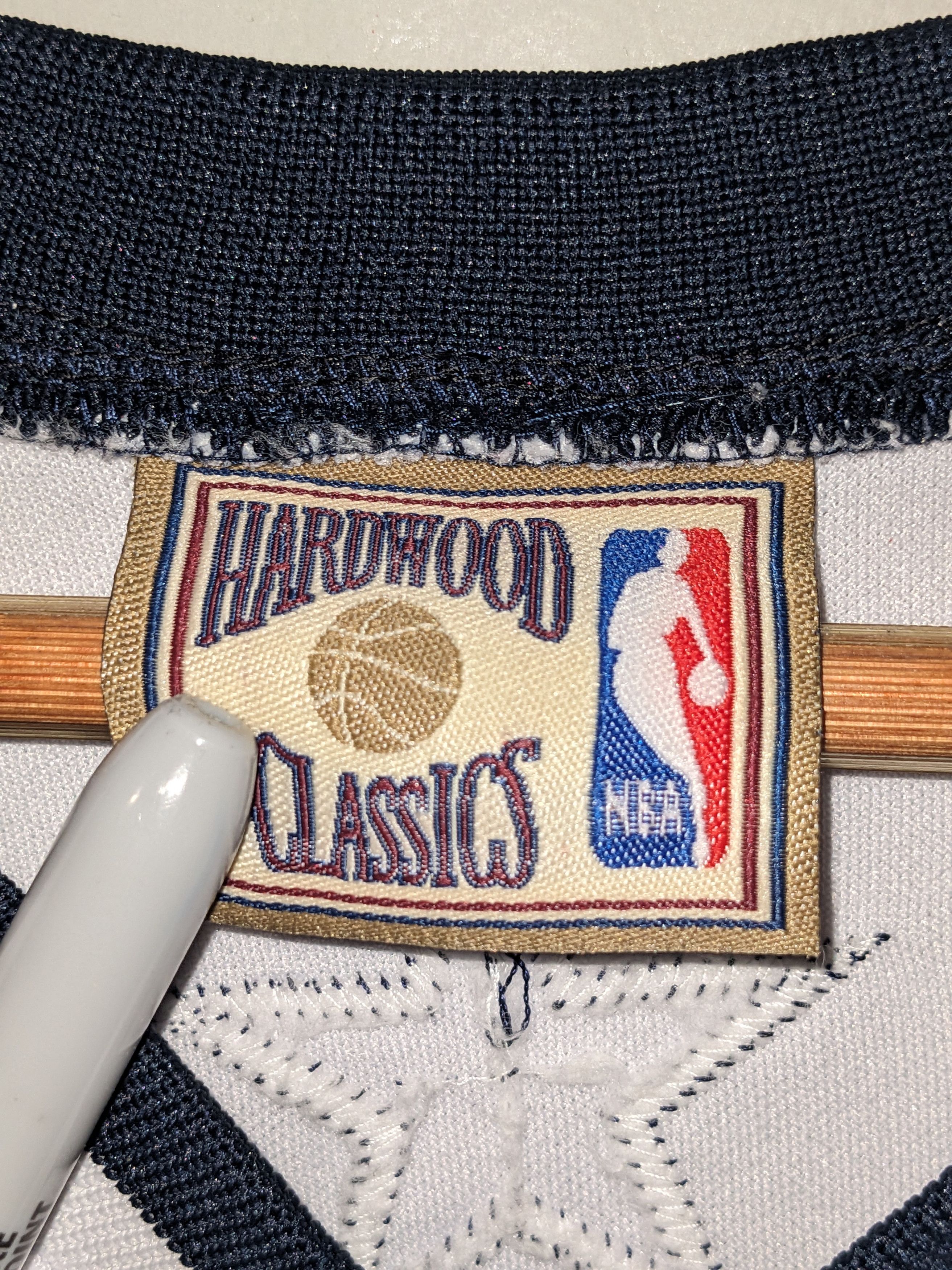 NBA × Vintage Vintage Dallas Mavericks Michael Finley Hardwood Jersey Size US XXL / EU 58 / 5 - 8 Thumbnail