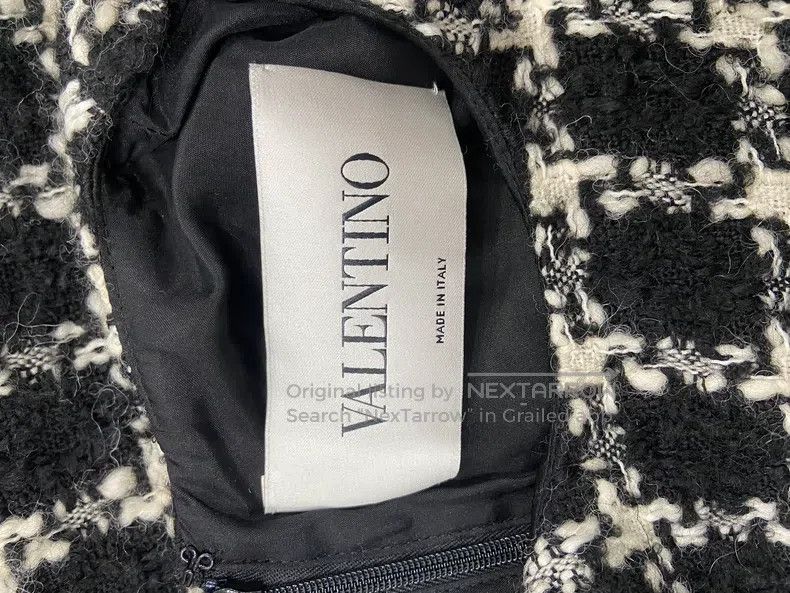 Valentino Valentino Houndstooth dress Size XS / US 0-2 / IT 36-38 - 5 Thumbnail