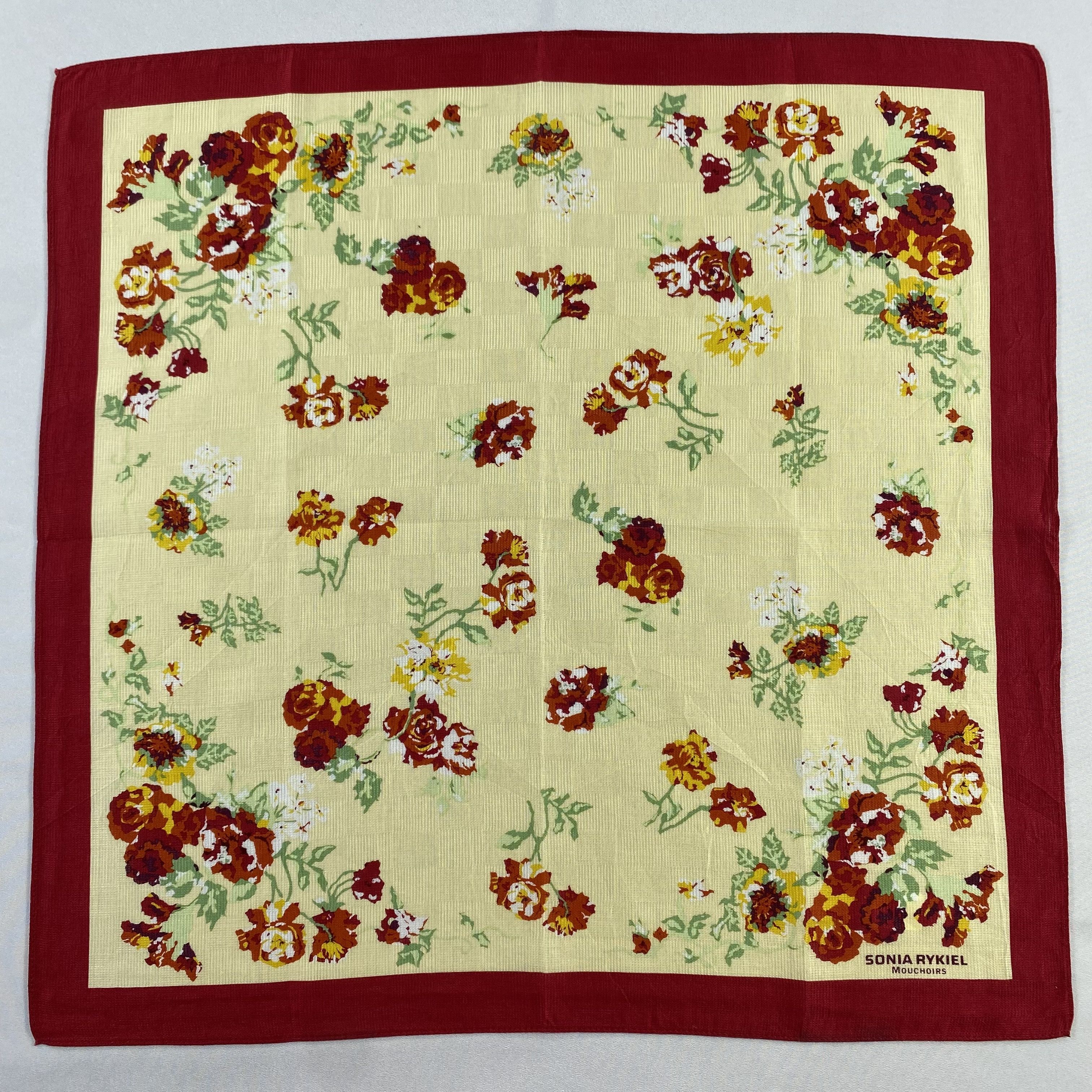 Vintage Sonia Rykiel Bandana/ Handkerchief / Neckerchief-P619 Size ONE SIZE - 1 Thumbnail
