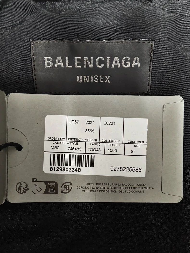 Balenciaga Balenciaga 23fw black and gray color matching 3B sports tra Size US S / EU 44-46 / 1 - 4 Thumbnail