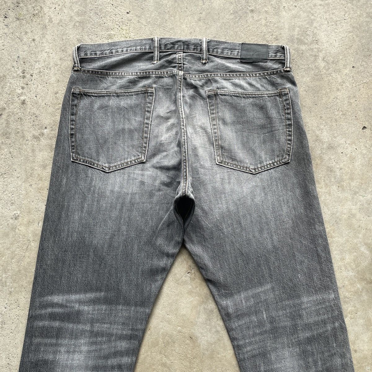 Vintage Vintage Gap Jeans Black Faded Denim Pants W38x33 Size US 38 / EU 54 - 10 Thumbnail