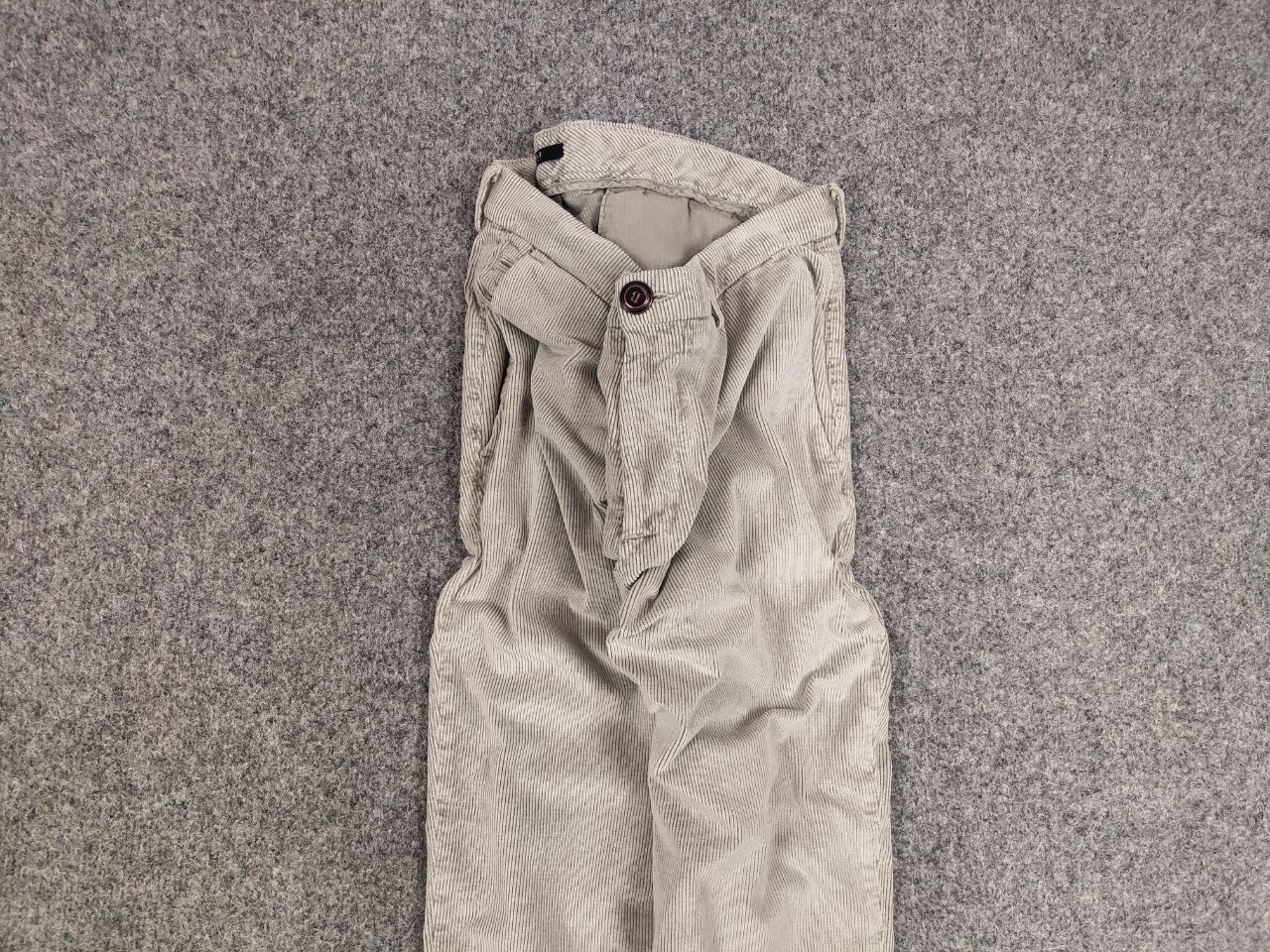 Boggi Boggi Milano Design Classic Corduroy Ankle Trouser Pants Size US 36 / EU 52 - 4 Thumbnail