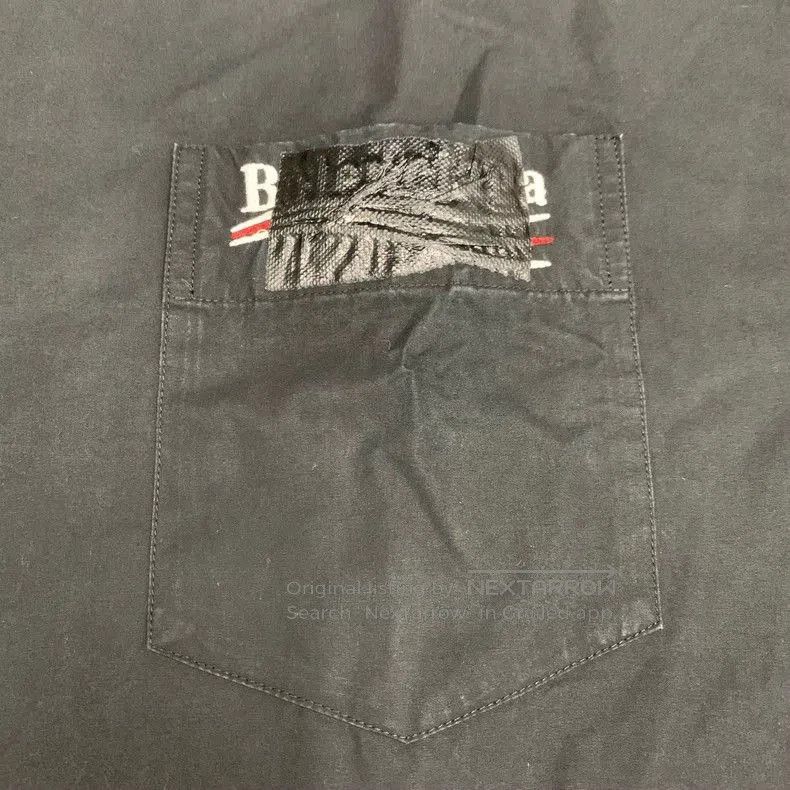 Balenciaga Balenciaga Black Tape Wave Coke Shirt Jacket. Size US S / EU 44-46 / 1 - 5 Thumbnail