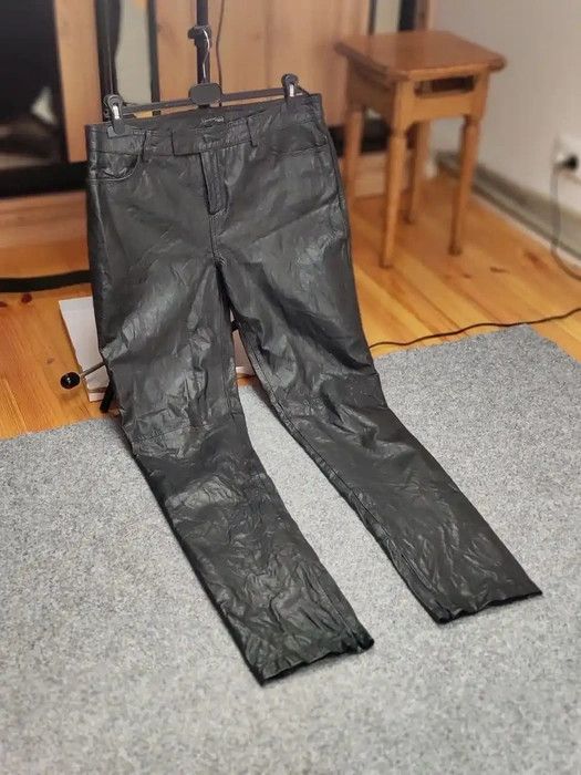 Japanese Brand Vtg Japanese Avant Garde If Six Was Nine Y2K leather Pants Size US 32 / EU 48 - 9 Thumbnail