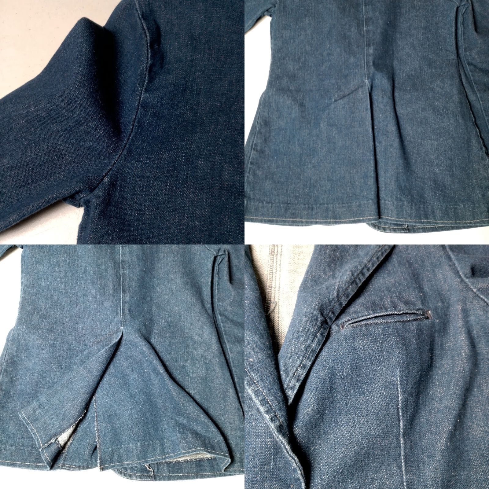 Wrangler VINTAGE Wrangler Denim Blazer Women 7 Blue Indigo Western Office Wear Jean Blazer Size 28" / US 6 / IT 42 - 9 Thumbnail