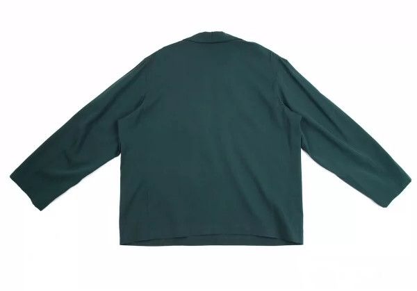 Yohji Yamamoto Yohji Yamamoto 1980s silhouette V-neck wool shirt Size US M / EU 48-50 / 2 - 4 Thumbnail