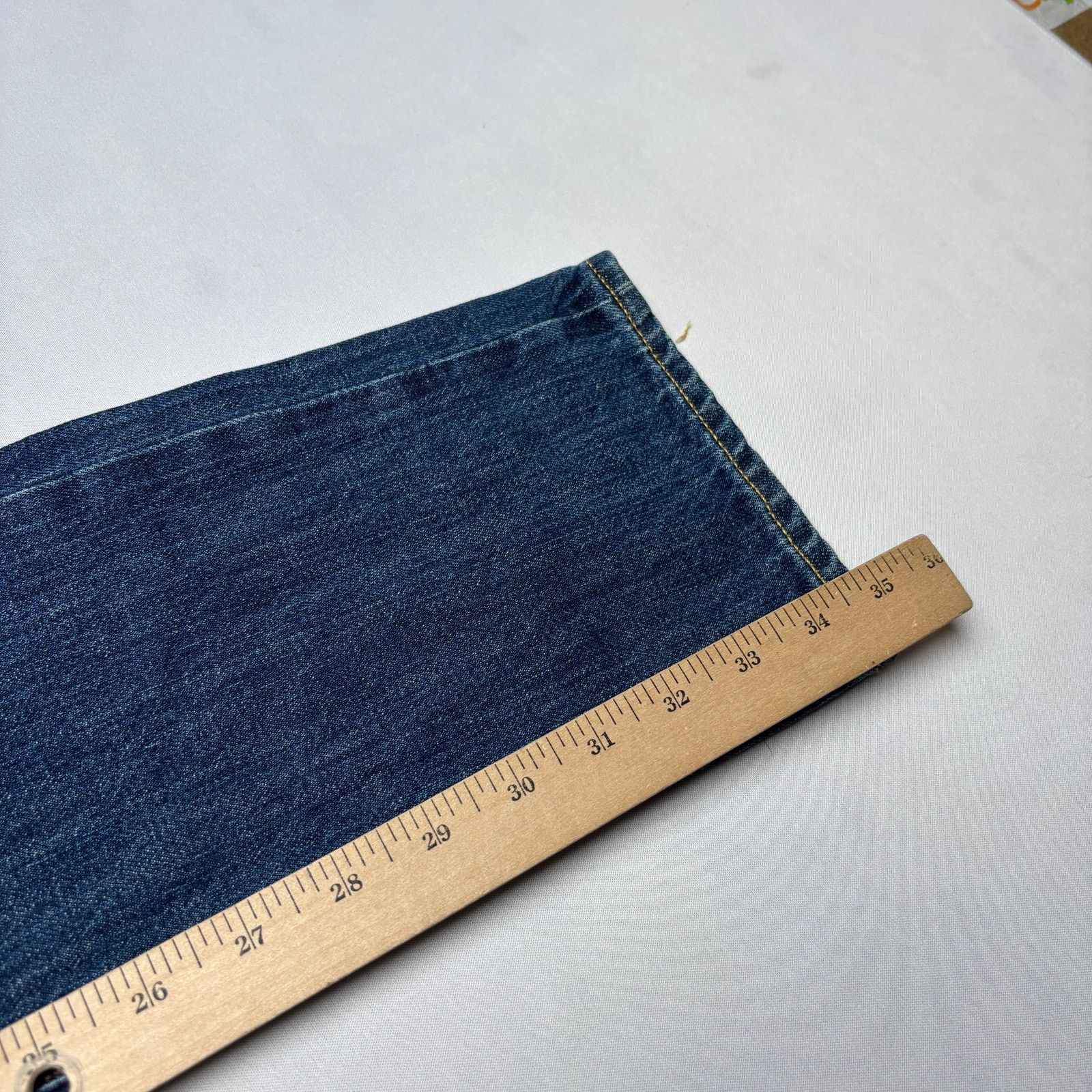 Sid Mashburn $325 Sid Mashburn Japanese Selvedge Deep Indigo Jeans 32x34 Size US 32 / EU 48 - 9 Thumbnail