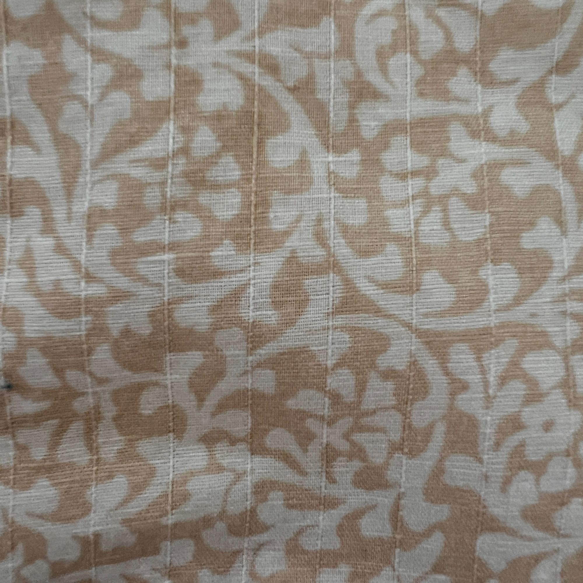 Tasso Elba Tasso Elba Mens XXL Short Sleeve Beige Floral Linen Cotton B Size US XXL / EU 58 / 5 - 10 Thumbnail