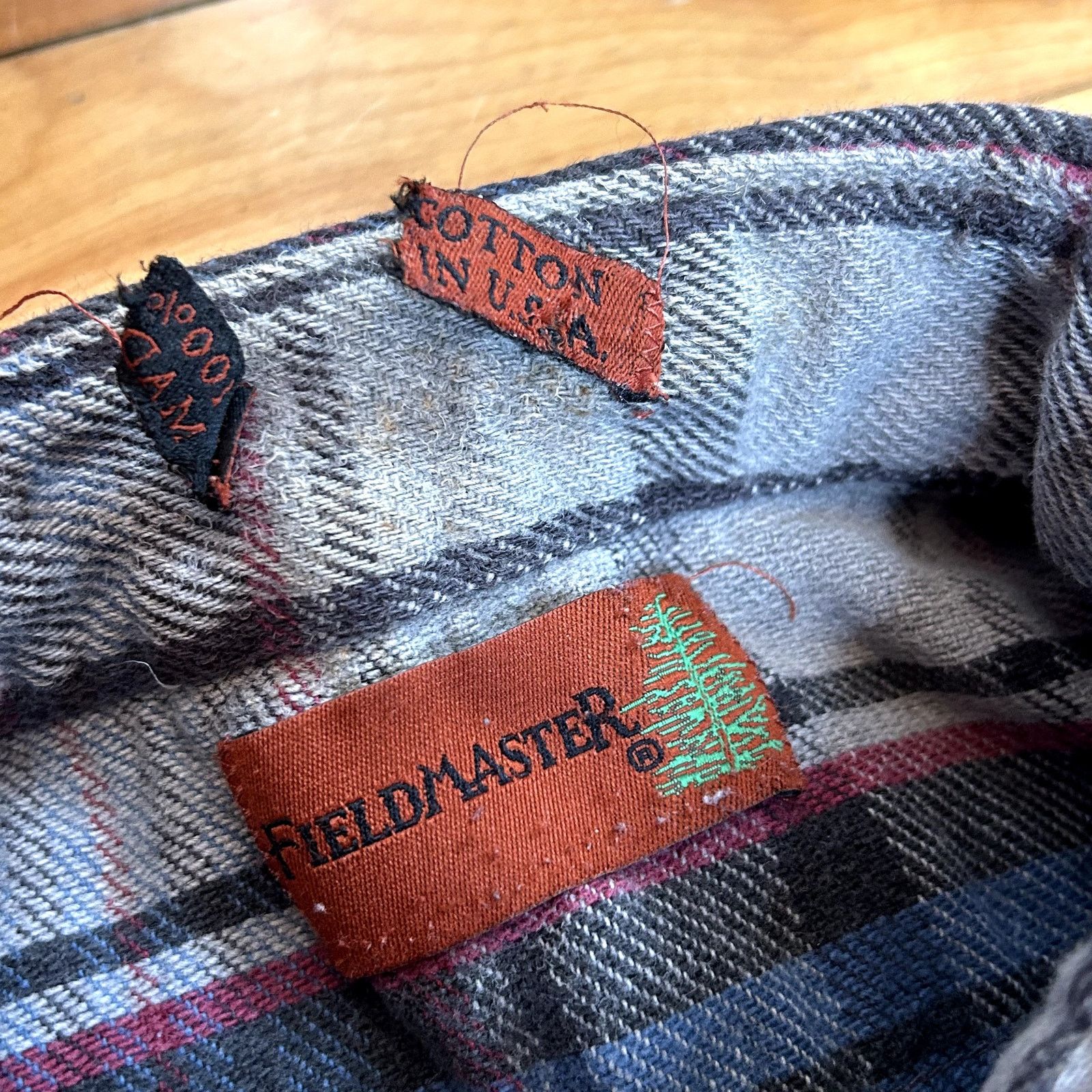 Fieldmaster Field Master Blue Flannel Made in USA Size US L / EU 52-54 / 3 - 3 Thumbnail