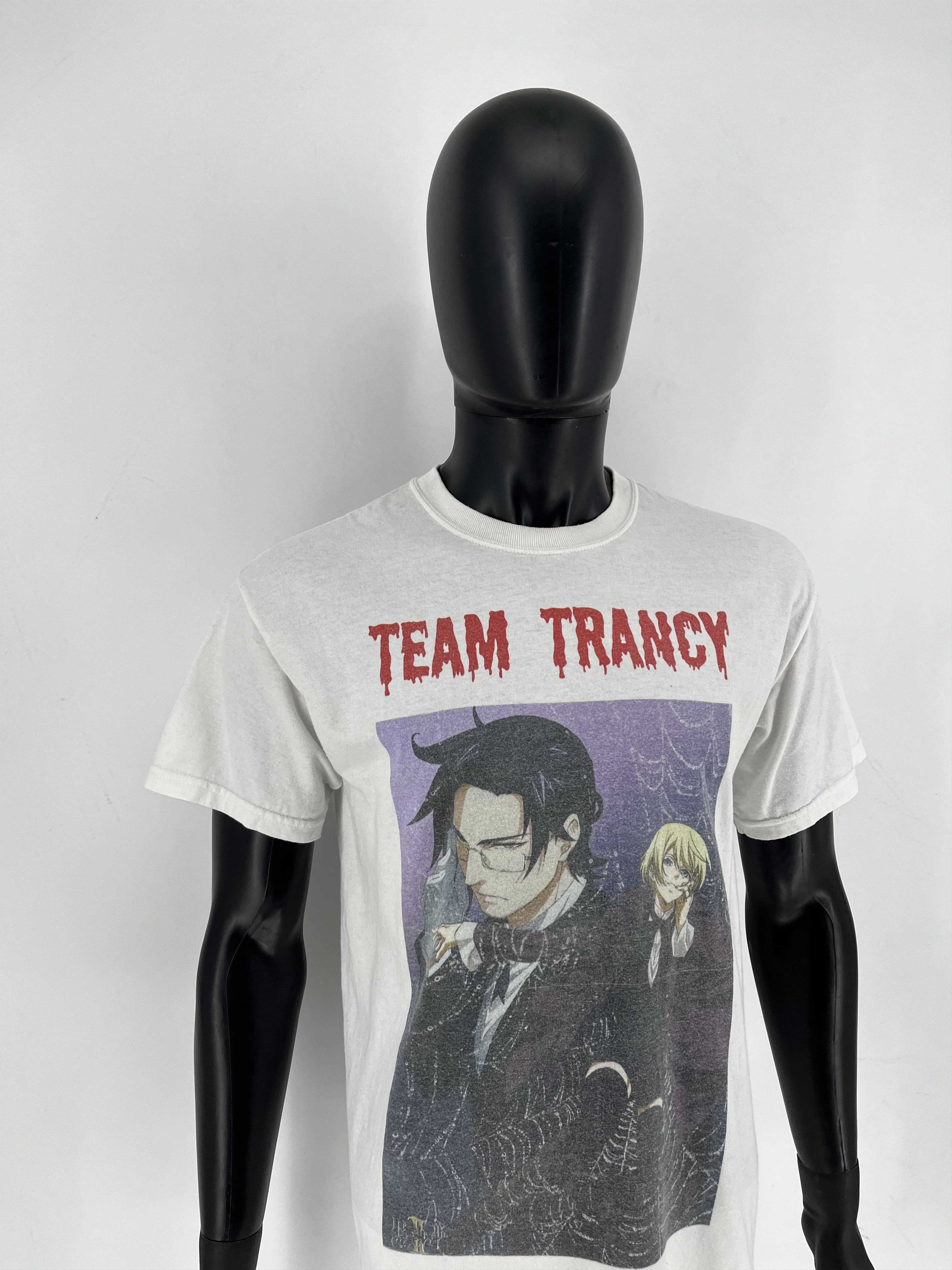Anime Team Trancy Anime Tee – , White Graphic, Black Butler Size US M / EU 48-50 / 2 - 5 Thumbnail