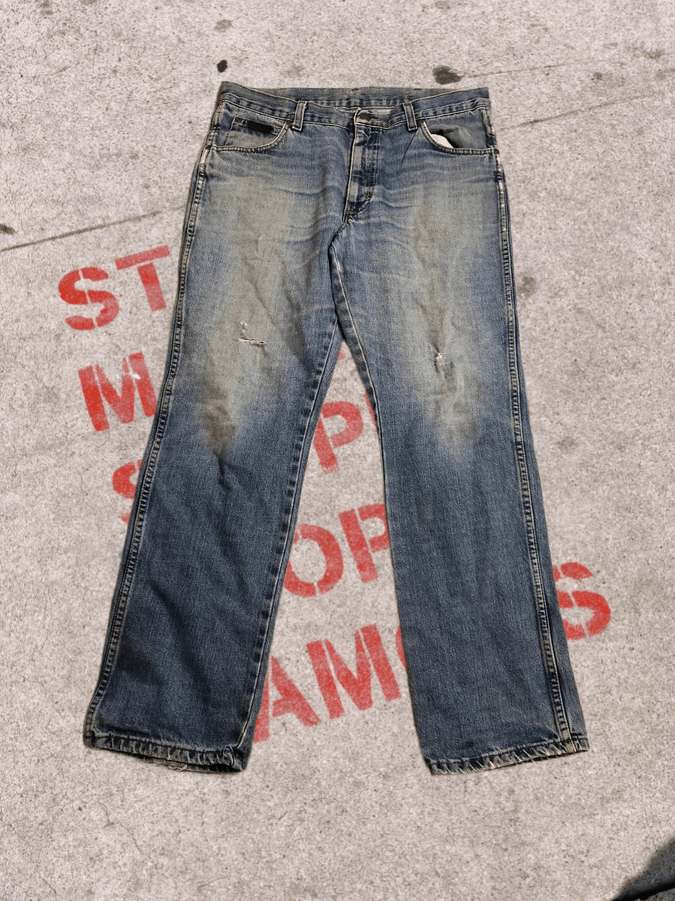 Wrangler Wrangler Texas-Stretch Men Jeans Size US 34 / EU 50 - 1 Thumbnail