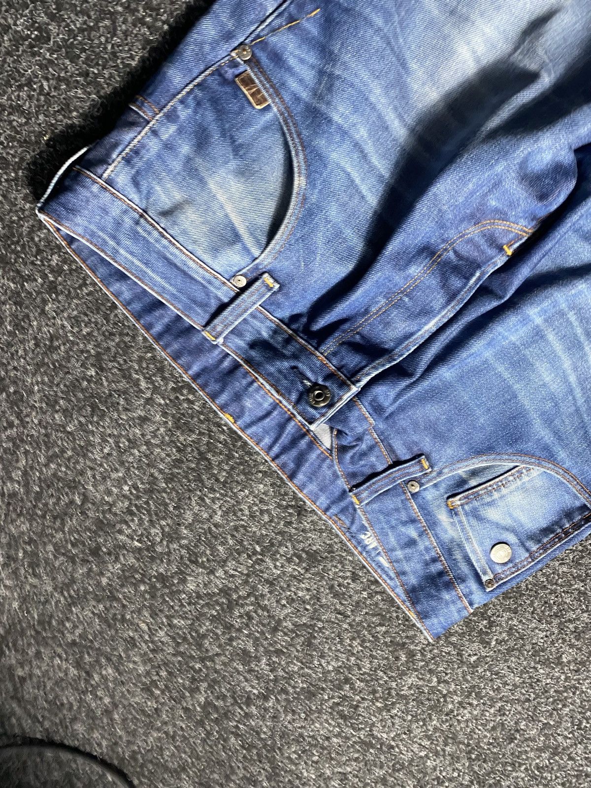 G-Star 🔥PUNK OPIUM G STAR TAPERED STRAIGHT ARC GOTHIC JEANS Y2k Size US 35 - 4 Thumbnail