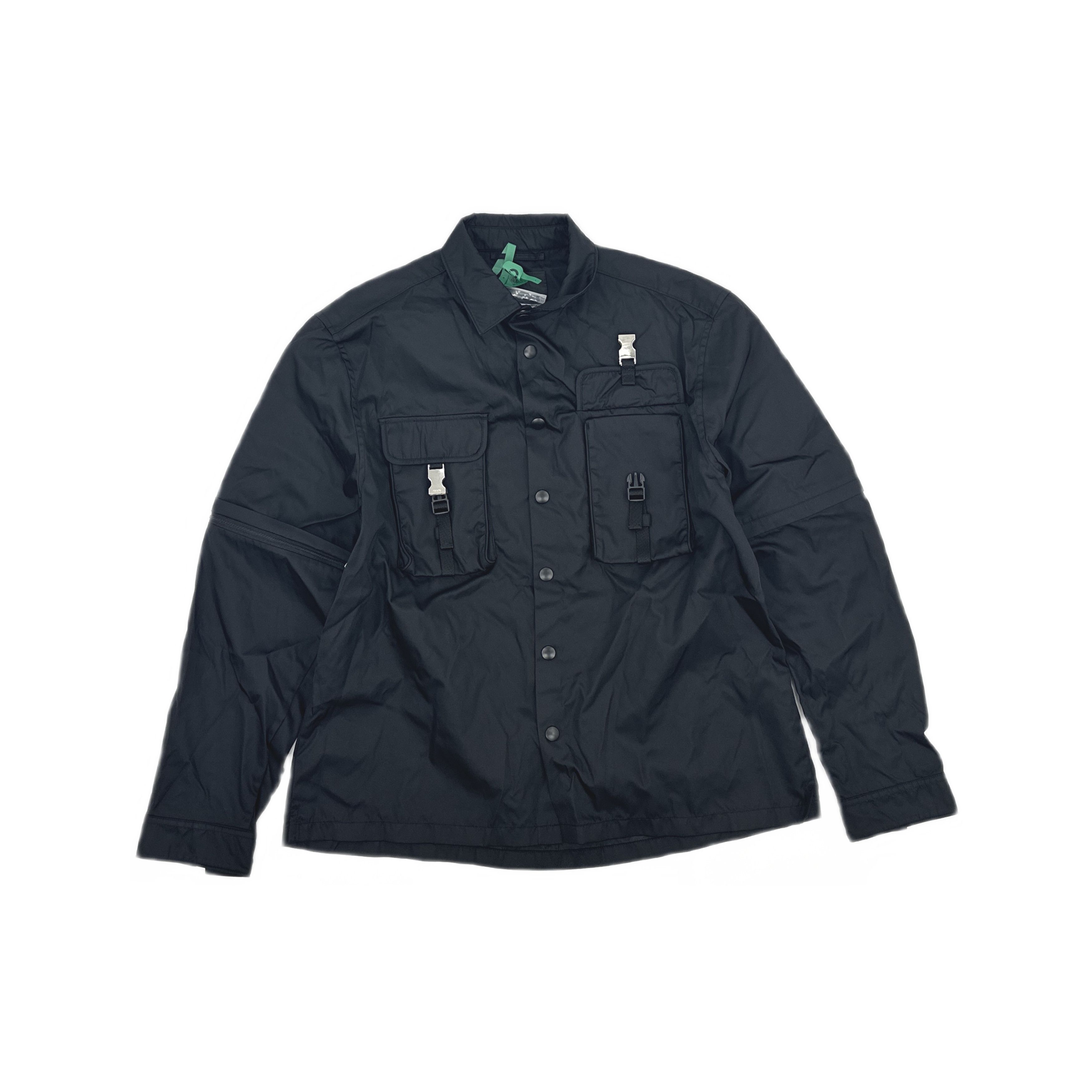 Prada Prada Re-Nylon Utility Shirt Size XL Size US XL / EU 56 / 4 - 1 Thumbnail