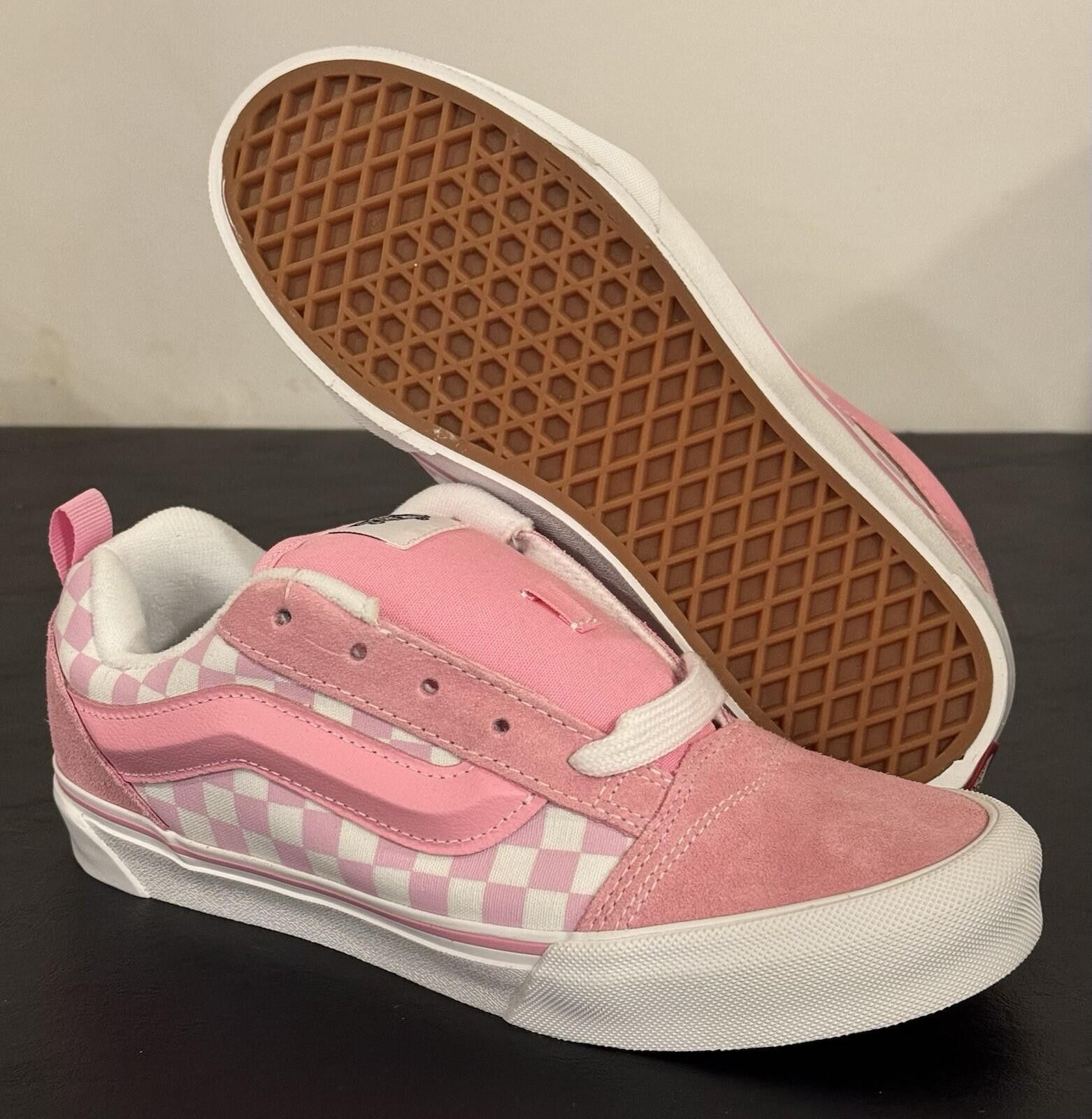 Vans Vans Knu Skool Checkerboard Pink White VN000D2T2W0 Size US 6.5 / EU 39-40 - 6 Thumbnail